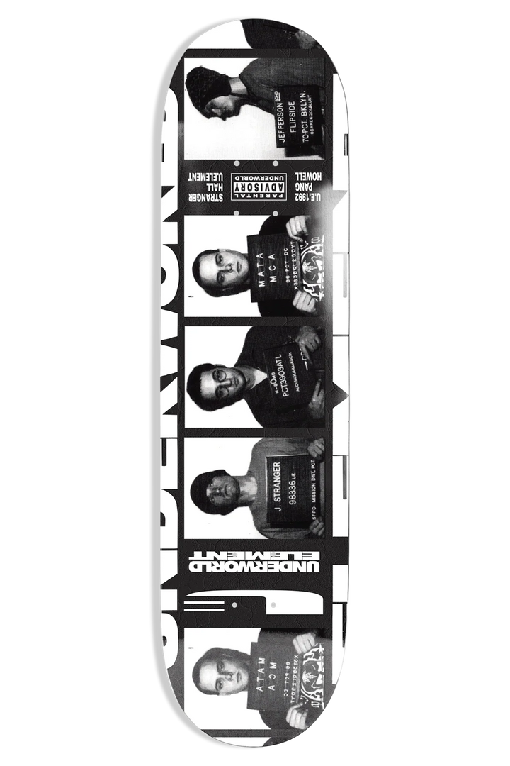 Underworld Element Mugshots EX7 9" Skateboard Deck