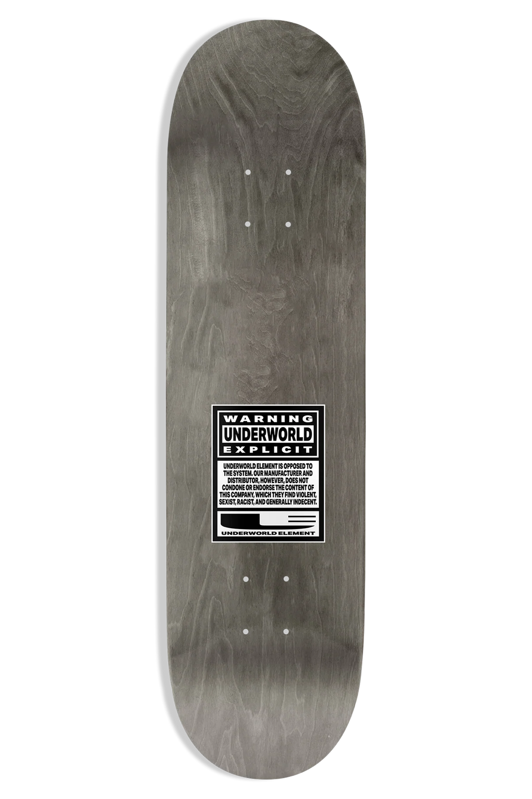Underworld Element OG Logo EX7 8.5" Skateboard Deck