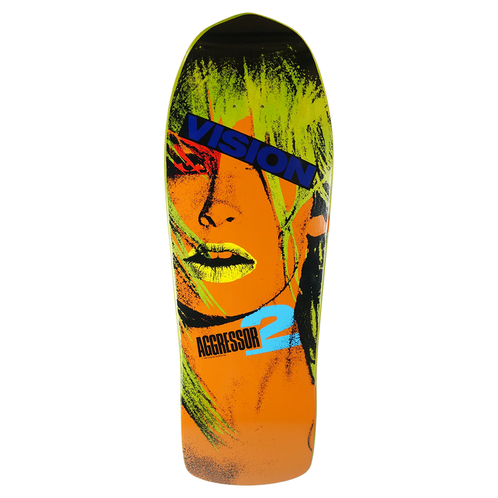Vision Aggressor 2 Modern Concave 10" Skateboard Deck