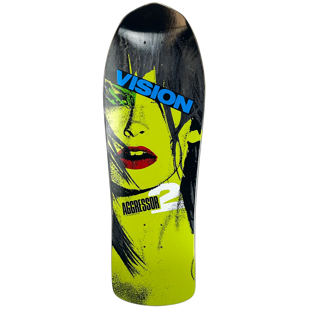 Vision Aggressor 2 Modern Concave 10" Skateboard Deck