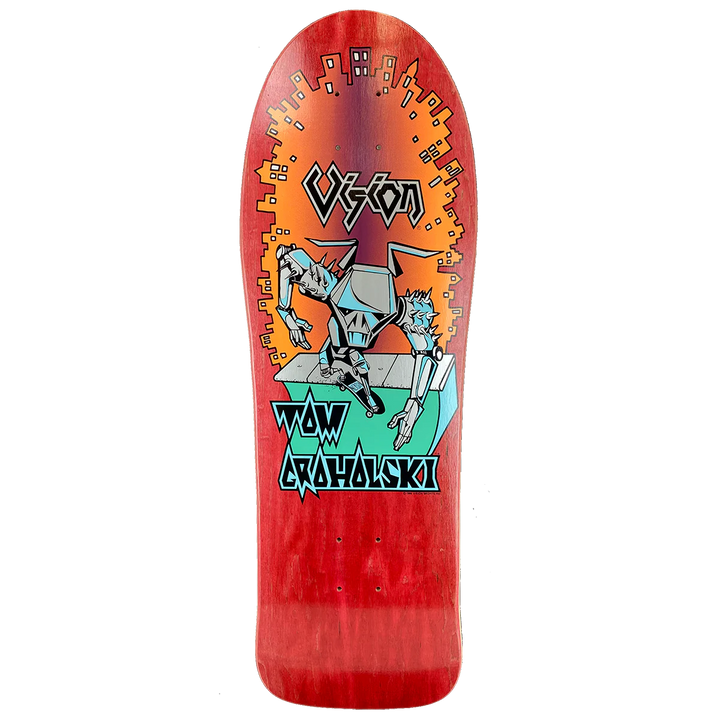 Vision Groholski Robot 9.5" Skateboard Deck