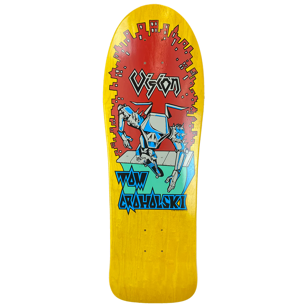 Vision Groholski Robot 9.5" Skateboard Deck