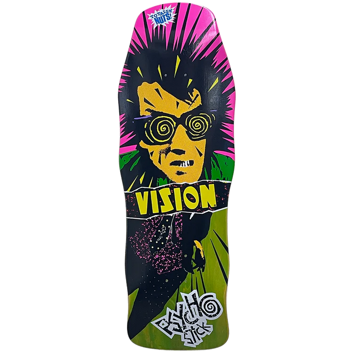Vision Psycho Stick Modern Concave 10" Skateboard Deck