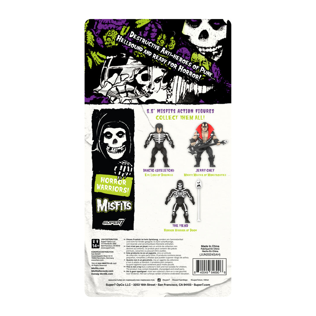 Super7 x Misfits - Jerry Only (Evil Master of Malice) 5.5" Action Figure