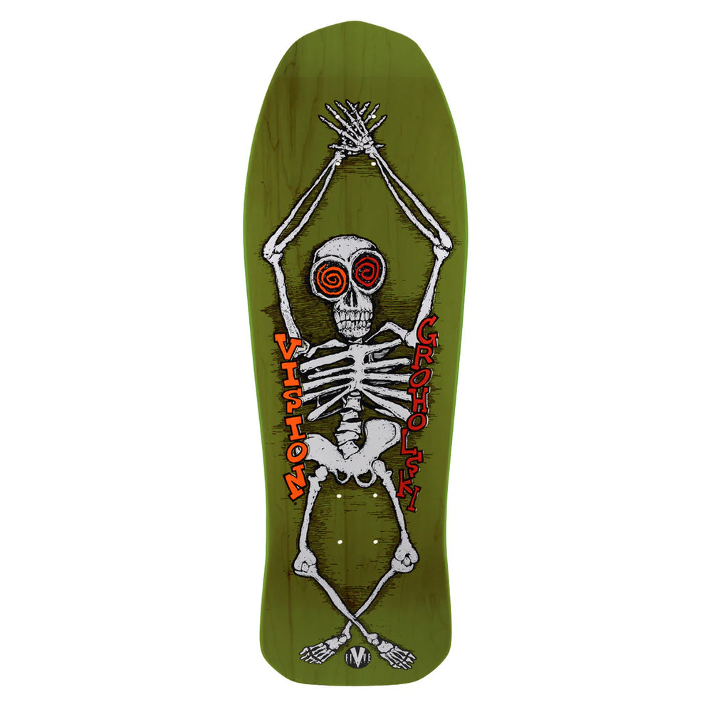 Vision Tom Groholski Skeleton Modern Concave 10" Skateboard Deck