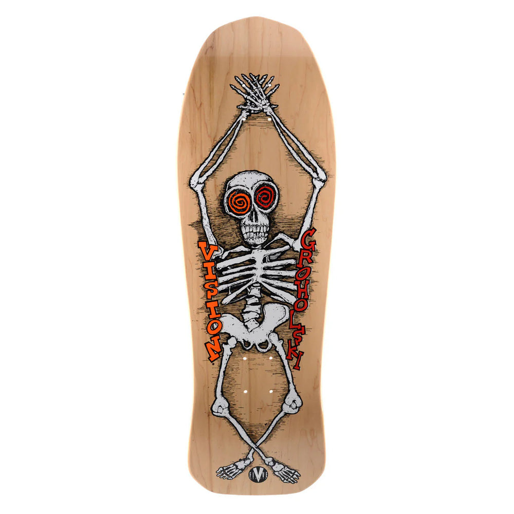Vision Tom Groholski Skeleton skateboard deck alternate colorway