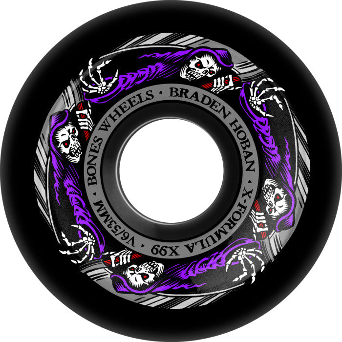 Bones Wheels X-Formula Hoban Reaper 53mm V6 Wide X99 Skateboard Wheels