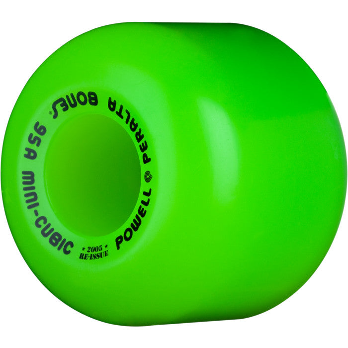 Powell Peralta Mini Cubic Green 64mm 95a Skateboard Wheels