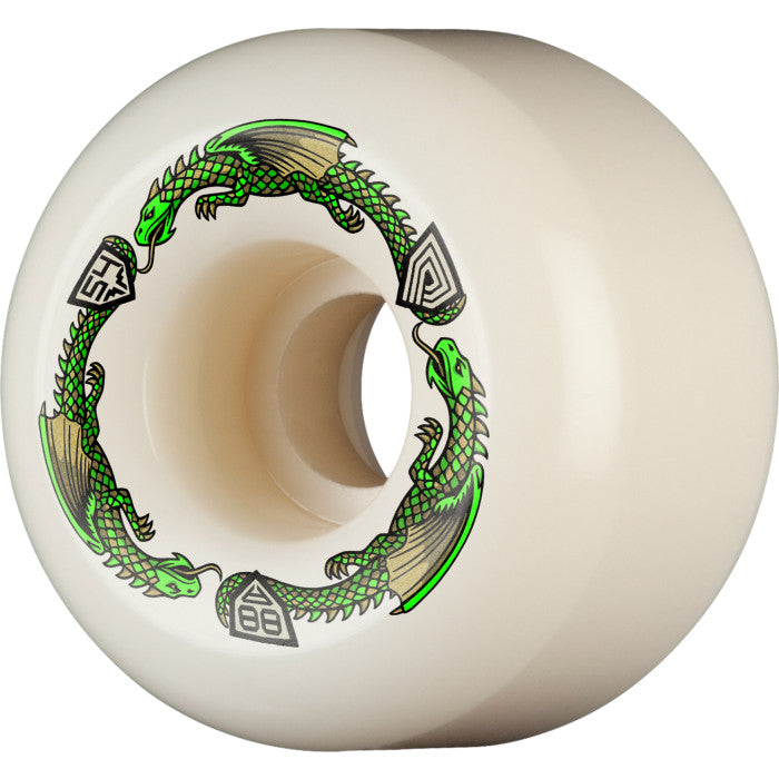 POWELL PERALTA DRAGON FORMULA 54mm 88a SKATEBOARD WHEELS