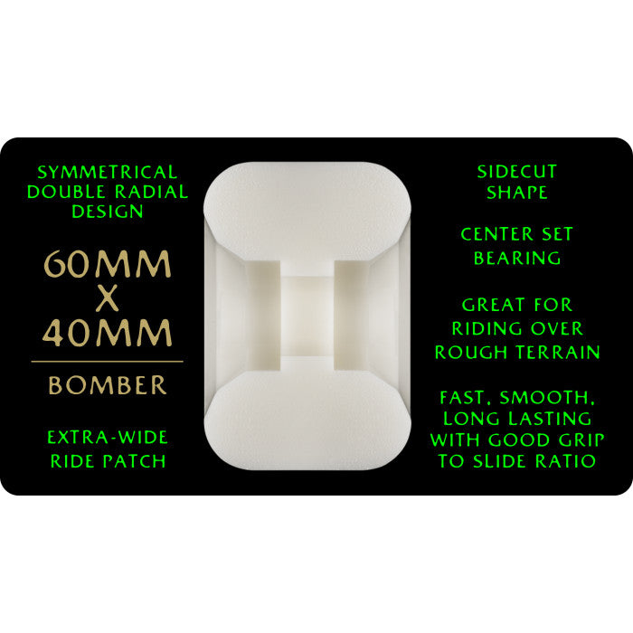 POWELL PERALTA DRAGON FORMULA 60mm 88a SKATEBOARD WHEELS