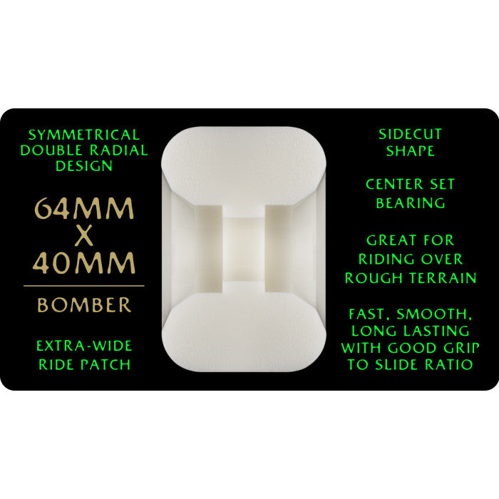 POWELL PERALTA DRAGON FORMULA 64mm 88a SKATEBOARD WHEELS