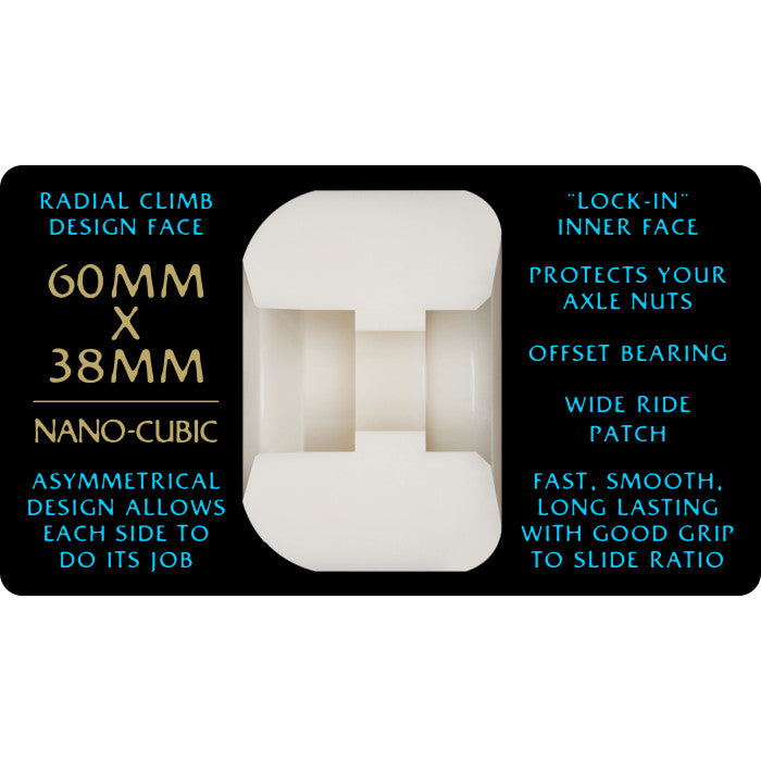 Powell Peralta Dragon Nano Cubic 60mm 97a Skateboard Wheels