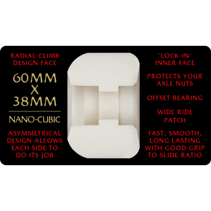 Powell Peralta Dragon Nano Cubic 60mm 93a Skateboard Wheels