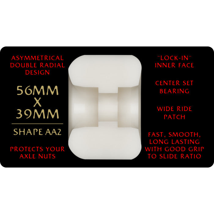 POWELL PERALTA NANO RATS 56mm 93a AA2 SKATEBOARD WHEELS