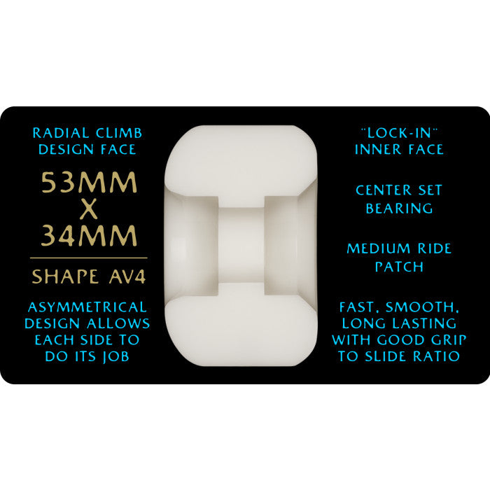 POWELL PERALTA NANO RATS 53mm 97a SKATEBOARD WHEELS