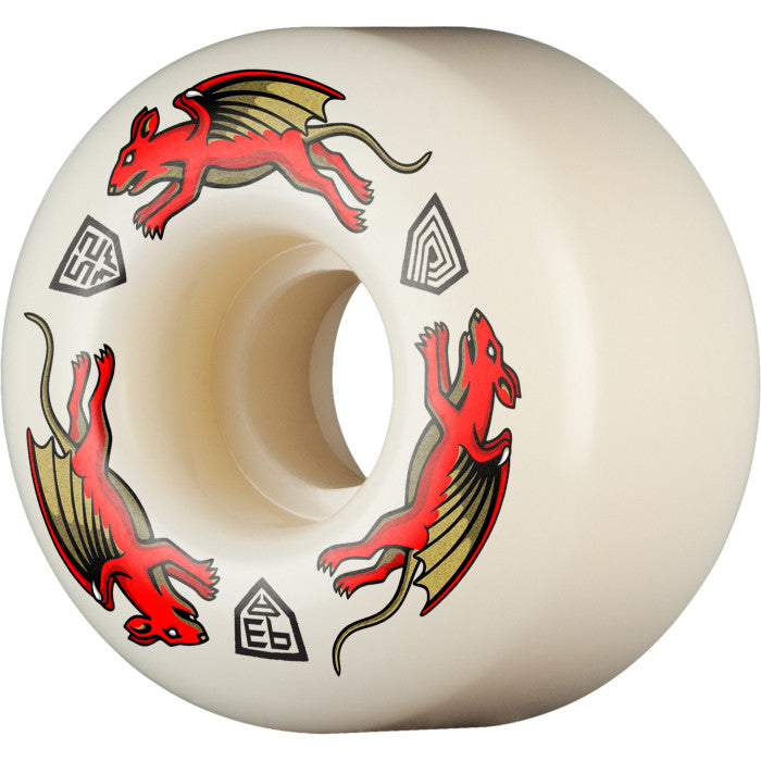 POWELL PERALTA DRAGON FORMULA NANO RATS 52mm 93a SKATEBOARD WHEELS