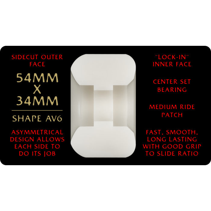 POWELL PERALTA NANO RATS 54mm 93a SKATEBOARD WHEELS