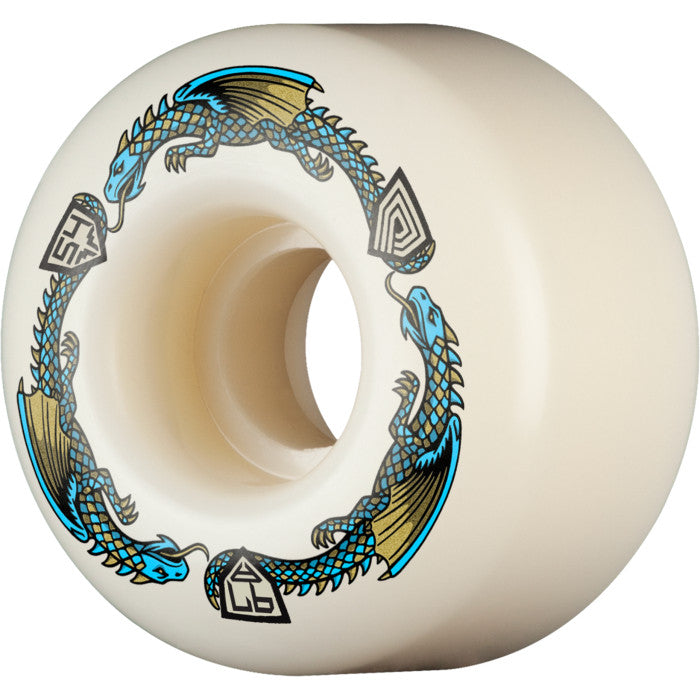 POWELL PERALTA DRAGONS SYMMETRICAL V4 54mm 97a SKATEBOARD WHEELS