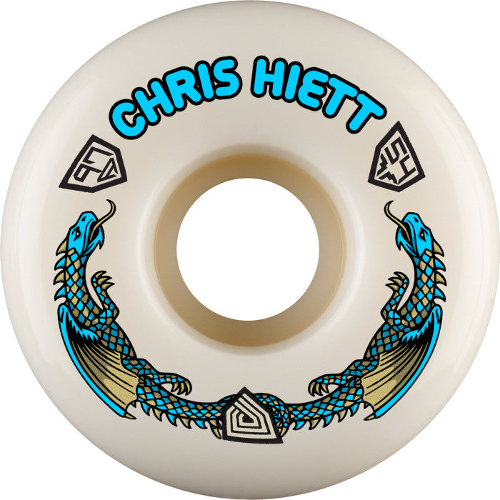 Powell Peralta Chris Hiett Pro Dragon 54mm 97A V7 Skateboard Wheels
