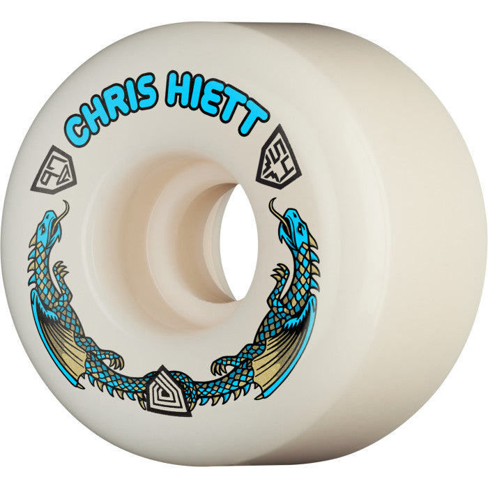 Powell Peralta Chris Hiett Pro Dragon 54mm 97A V7 Skateboard Wheels