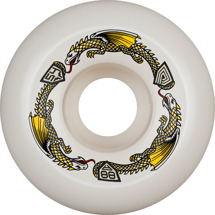 POWELL PERALTA DRAGON FORMULA 54mm 88a SKATEBOARD WHEELS
