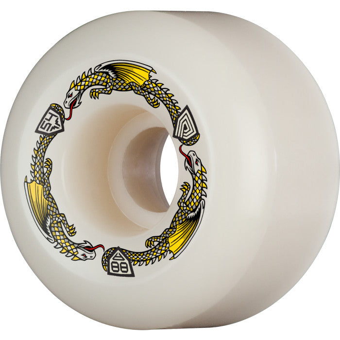 POWELL PERALTA DRAGON FORMULA 54mm 88a SKATEBOARD WHEELS