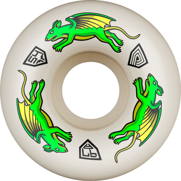 POWELL PERALTA DRAGON FORMULA NANO RATS 54mm 97a SKATEBOARD WHEELS