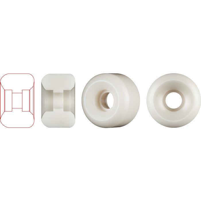 Rouleaux de Skateboard - HOMYL - 70x51mm - Enfant - Bleu - 4 roues