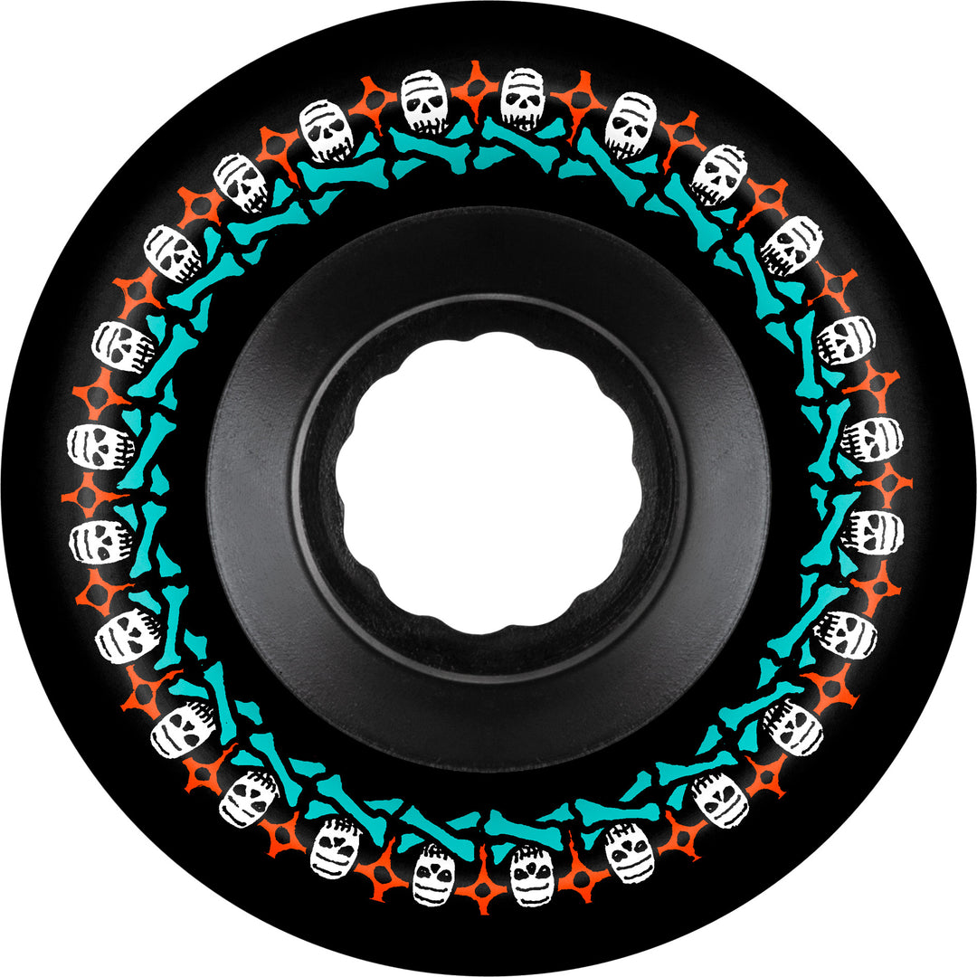 Bones Atf Rough Riders 56Mm 80A Black All Terrain Skateboard Wheels