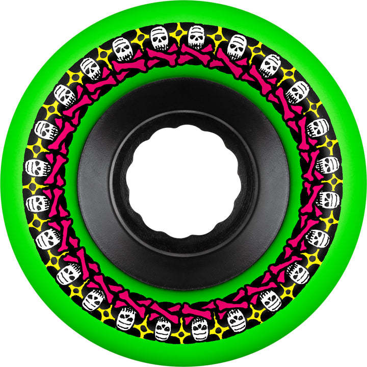 BONES ATF Rough Riders 59mm 80a Green All Terrain Skateboard Wheels