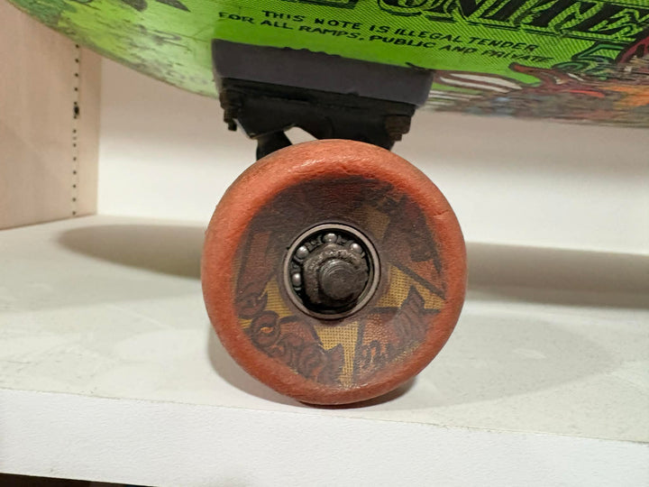 SIMS Buck Smith "Dollar Bill" Original 80s USED Complete Skateboard