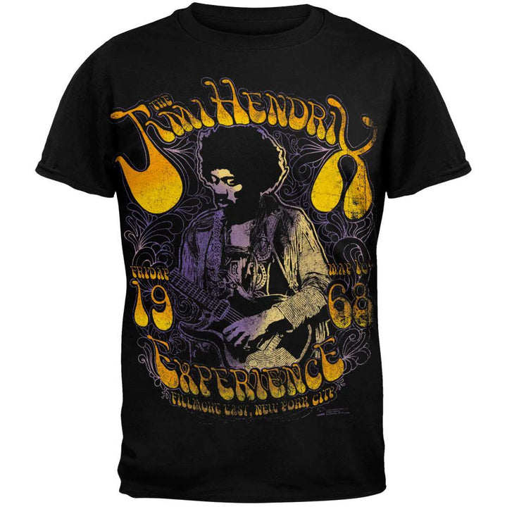 Vintage Jimi Hendrix Experience T-Shirt - Zion Tag Shirt -XL