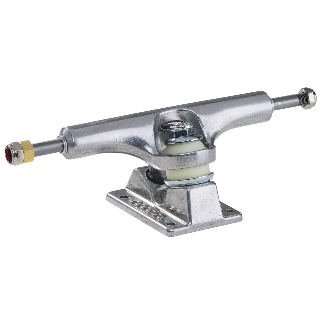 Ace AF1 Hollow polished skateboard truck, rear three-quarter product view; sold as a pair