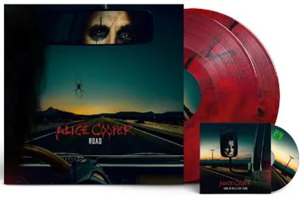 Alice Cooper - Road (With DVD, Colored Vinyl, Red, 180 Gram Vinyl) [Vinyl]