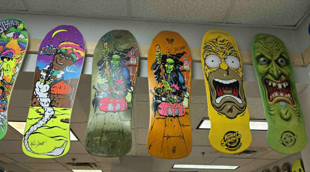 KEVIN STAAB Limited Edition Signed Orange Witch Skateboard Deck