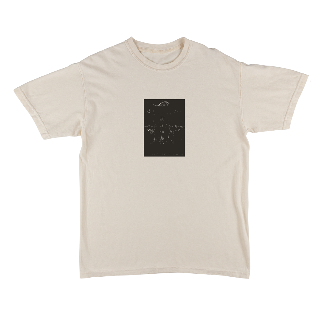 Bauhaus アート Tシャツ 黒 WELCOME X BAUHAUS EXQUISITE CORPSE T-SHIRT - The Dark Slide