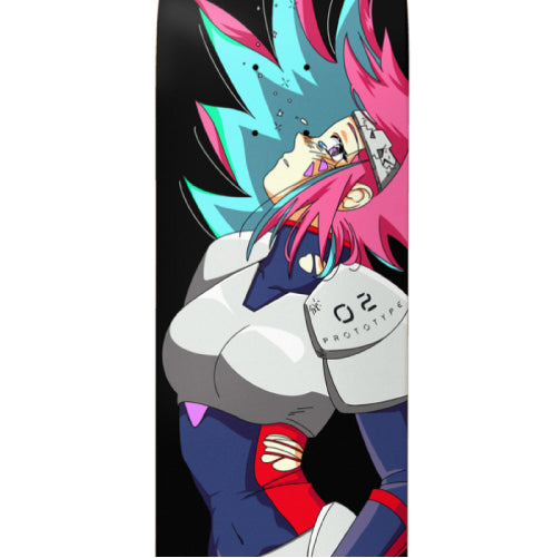 Birdhouse Shawn Hale Red Shift 8.75" Skateboard Deck — graphic detail