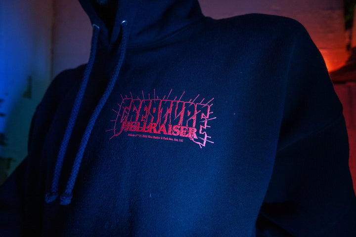 Creature Hellraiser hoodie front chest logo