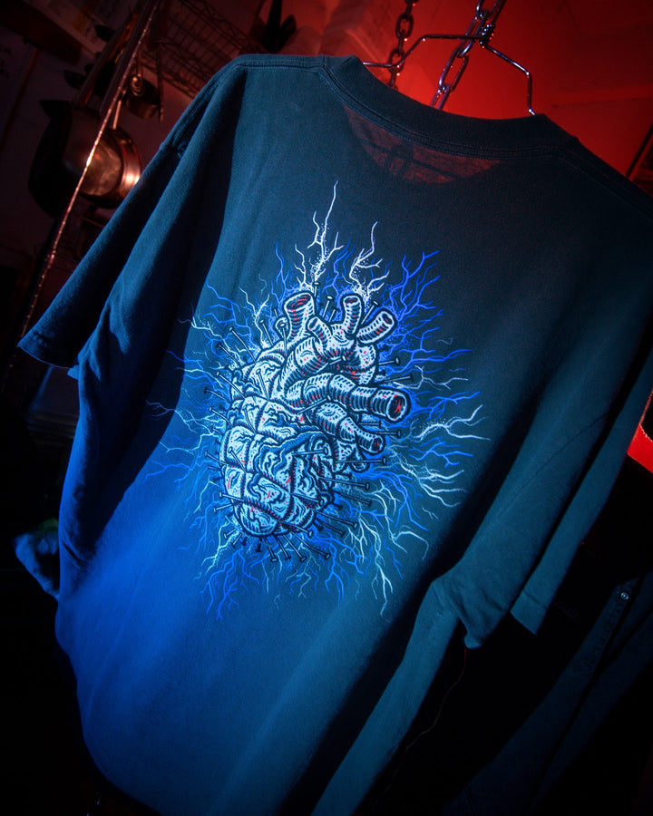 Creature Hellraiser heavyweight tee back print detail