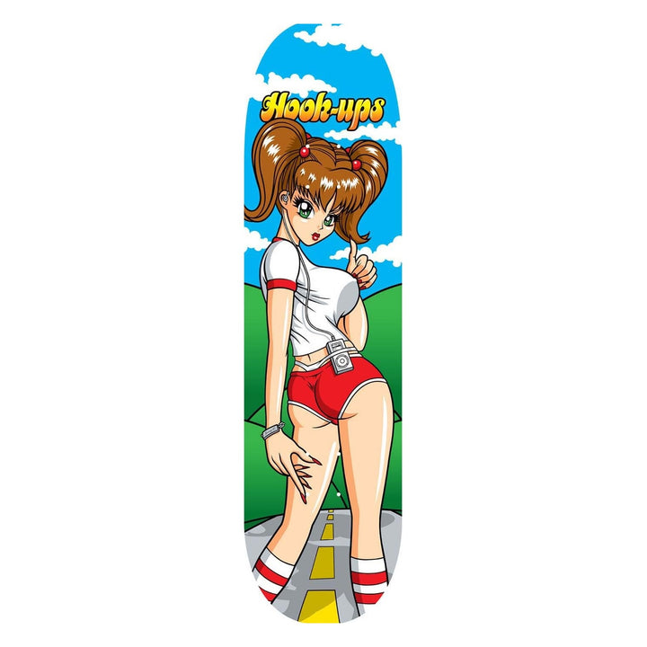 Hook Ups Hitchhiking Sakura 8.25" Skateboard Deck