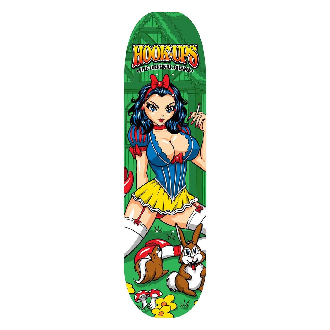 Hook Ups Snow White 8.25" Skateboard Deck