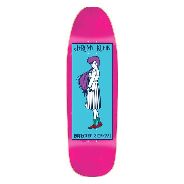 JK Industries X Birdhouse Anime Girl 9.5" Skateboard Deck