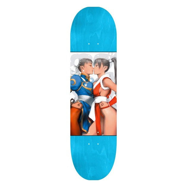 JK Industries Chun Li Vs. Mai 8.5" Skateboard Deck