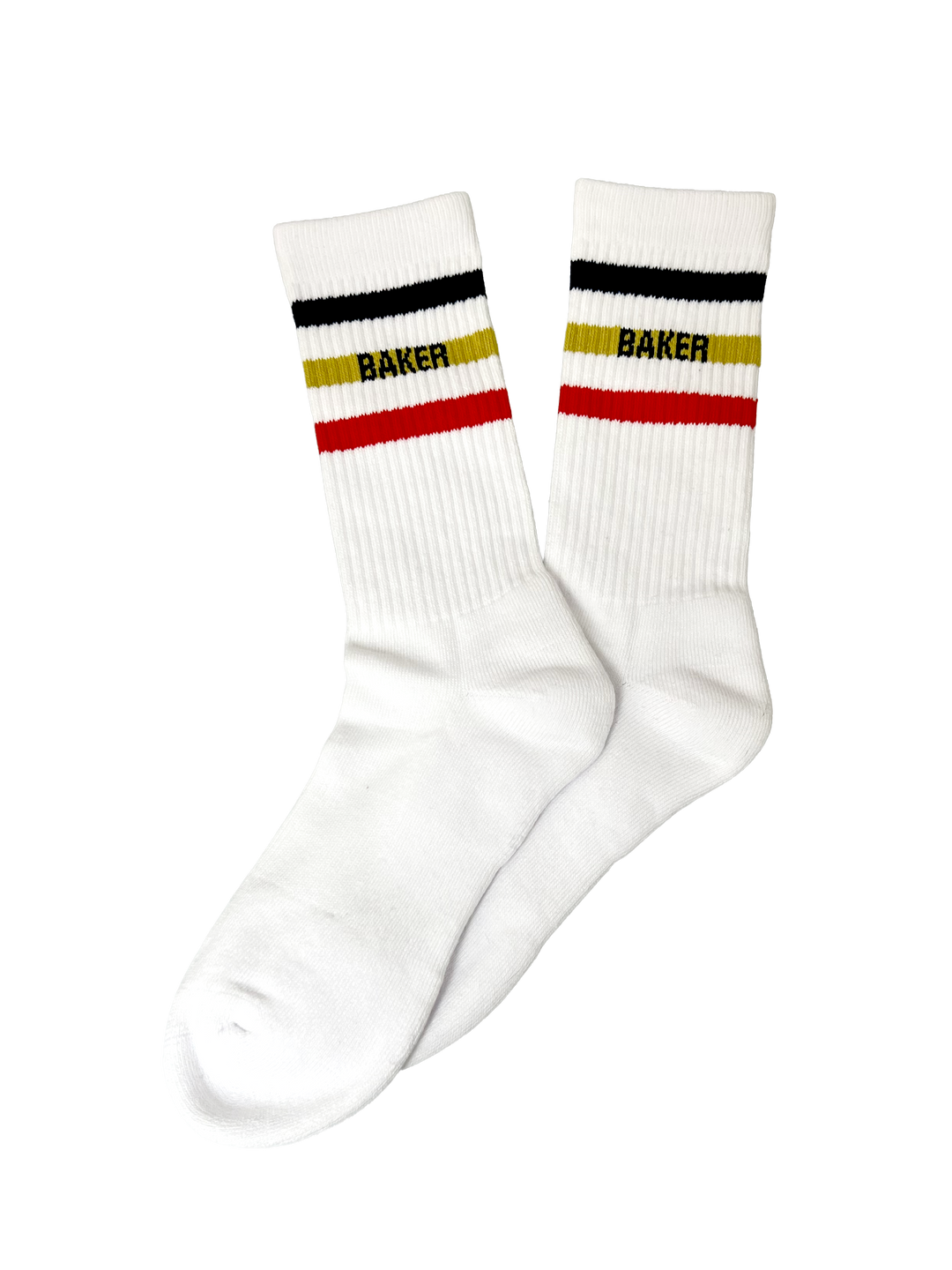 Baker "Sunset" White Socks