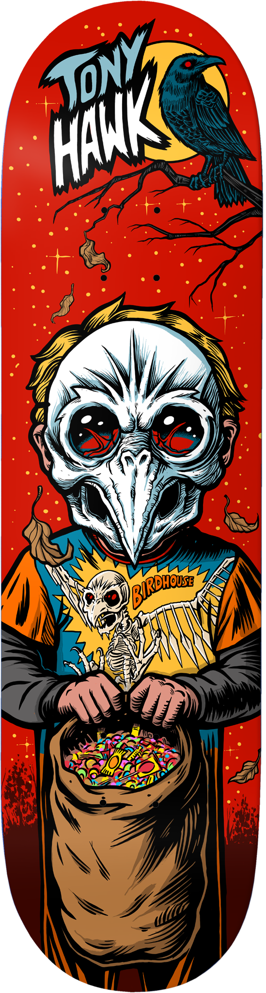 Birdhouse Tony Hawk "Hallows Eve" 8.125" Skateboard Deck