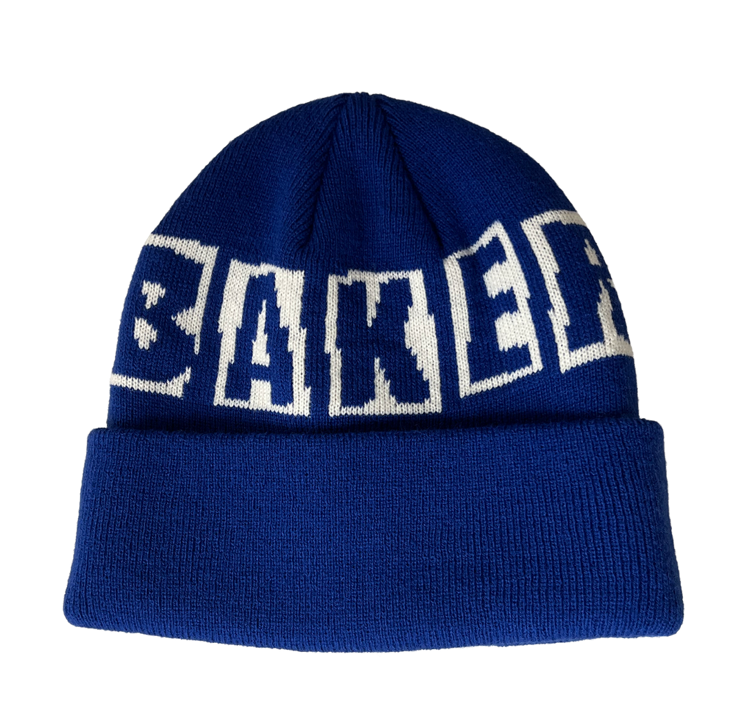 Baker Brand Logo Royal Blue Beanie