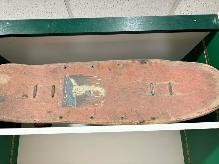 SMA Alan Petersen "Plane" Everslick Original 80s USED Complete Skateboard