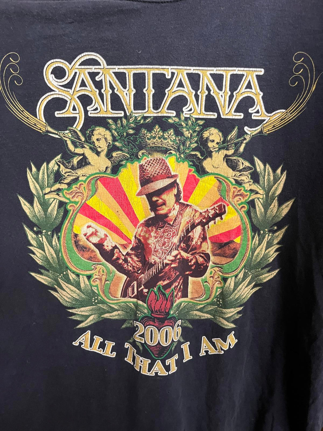 Santana Tour Tee All That I Am 2006 Santana T-shirt - XL