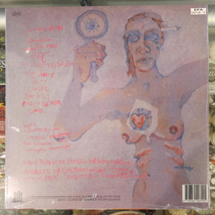 HOLE - PRETTY ON THE INSIDE Vinyl LP Record *Unofficial Release*