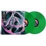 Linkin Park - From Zero vinyl record package shown on a plain white background, featuring a square album cover with a dark abstract design and a bright green translucent record partially visible behind it.